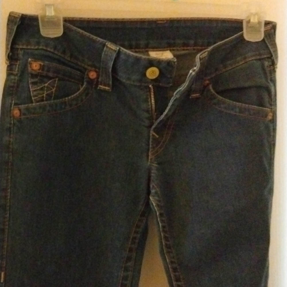 True Religion boot cut little flare.